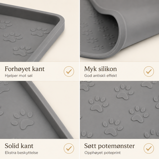 Pet Feeding Mat in Waterproof Silicone