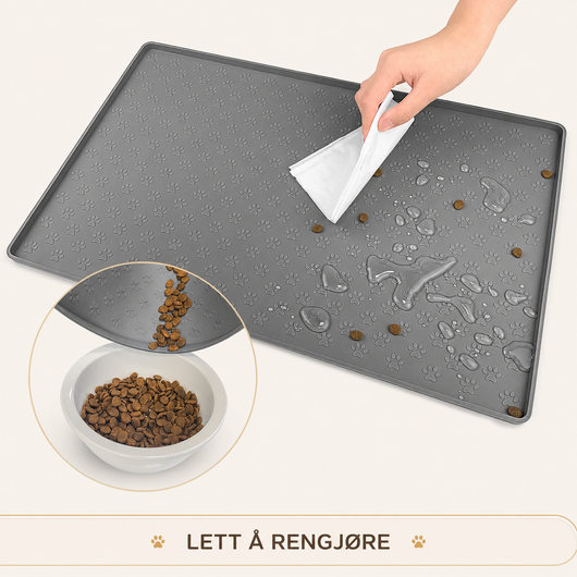 Pet Feeding Mat in Waterproof Silicone