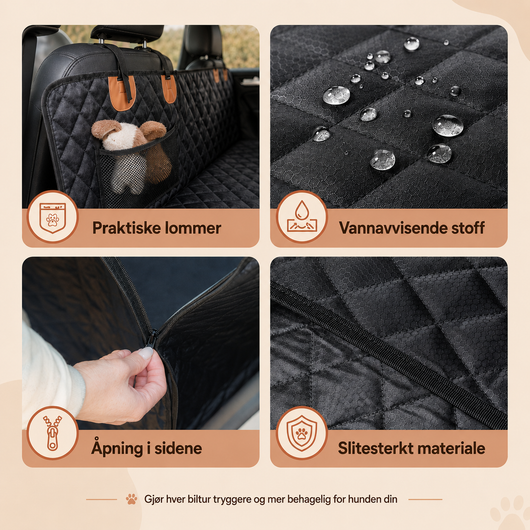 Lounge Rear Seat – Dog Cover for Car